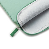 Trunk Neoprene Sleeve for Macbook 13" (32 x 22 x 2 cm) - Jade Green