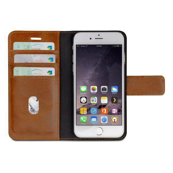 iPhone 6 / 6s dbramante1928 Lynge Genuine Leather Case w. Magnet - Golden Tan