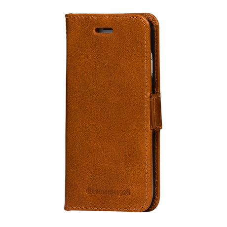 iPhone 8 Plus / 7 Plus / 6 Plus dbramante1928 Copenhagen Genuine Leather Flip Case with Wallet - Tan