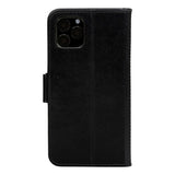 iPhone 11 Pro dbramante1928 Copenhagen Genuine Leather Flip Case with Wallet - Black
