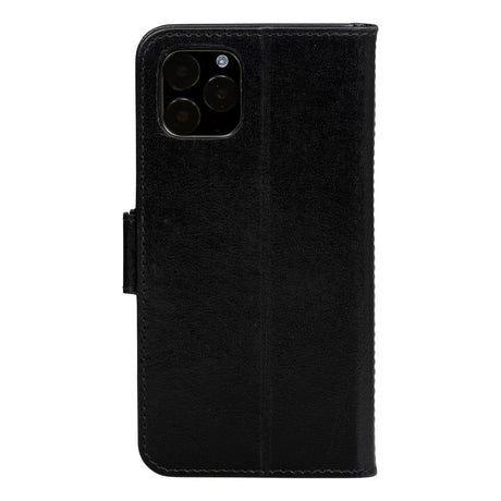 iPhone 11 Pro dbramante1928 Copenhagen Genuine Leather Flip Case with Wallet - Black