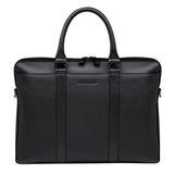 Dbramante1928 "Nordborg" Genuine Leather 15" (35 x 25 cm) MacBook / Laptop Bag - Pebbled Black