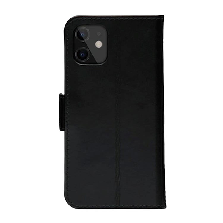 iPhone 12 Mini dbramante1928 Copenhagen Slim Leather Wallet Case - Black