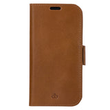 iPhone 13 Mini dbramante1928 Lynge Genuine Leather Magnet Case - Tan