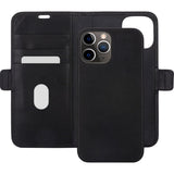 iPhone 13 Pro dbramante1928 Lynge Genuine Leather Magnet Case - Black