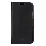 iPhone 13 Pro Max dbramante1928 Copenhagen Slim Genuine Leather Wallet Case - Black