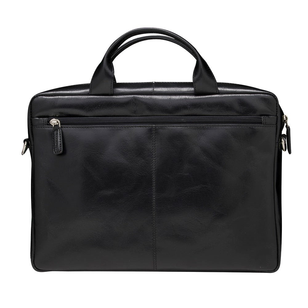 dbramante1928 Amalienborg Business Genuine Leather MacBook / Laptop Bag (260 x 360mm) 2. Gen - Black