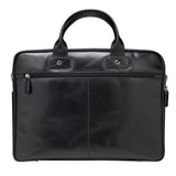 dbramante1928 Kronborg Business Genuine Leather MacBook / Laptop Bag (375 x 260mm) - Black