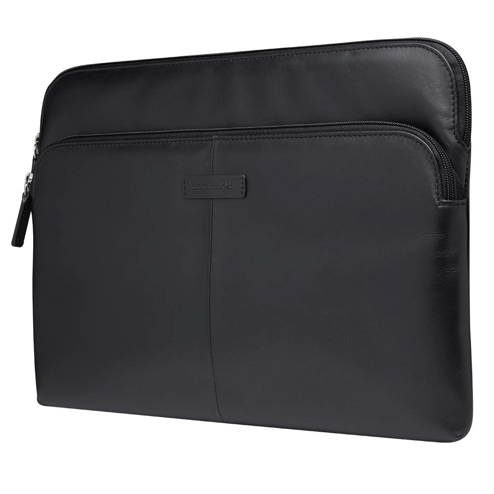 dbramante1928 Skagen Pro+ Genuine Leather Sleeve For Laptop / MacBook (340 x 240mm) - CO2 Neutral - Black