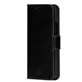 iPhone 14 Plus dbramante1928 Copenhagen Genuine Leather Magnet Flip Case - Black