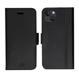 iPhone 12 / 12 Pro dbramante1928 Copenhagen Genuine Leather Magnet Flip Case - Black