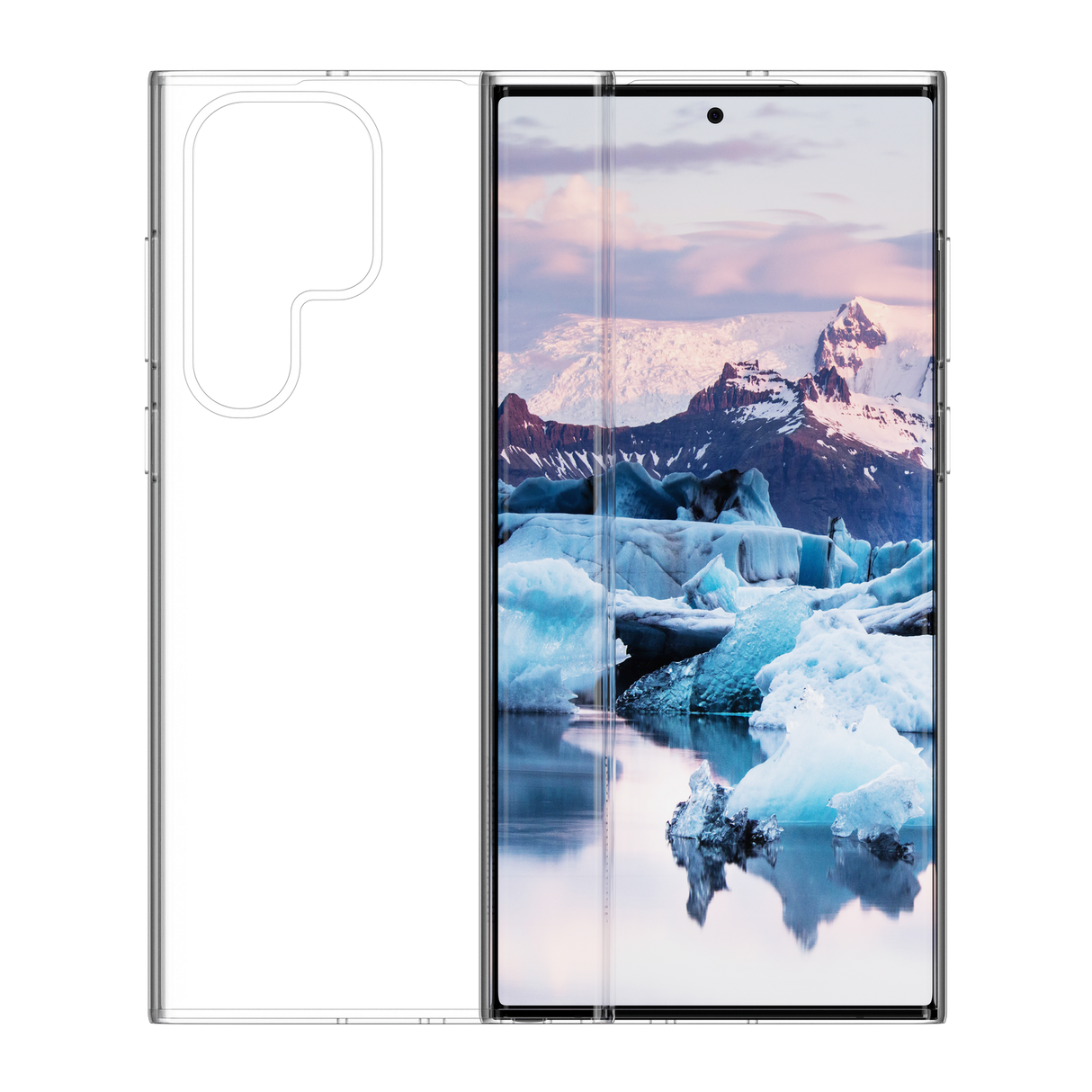 dbramante1928 Samsung Galaxy S23 Ultra Greenland Case - 100% Recycled Plastic - Clear