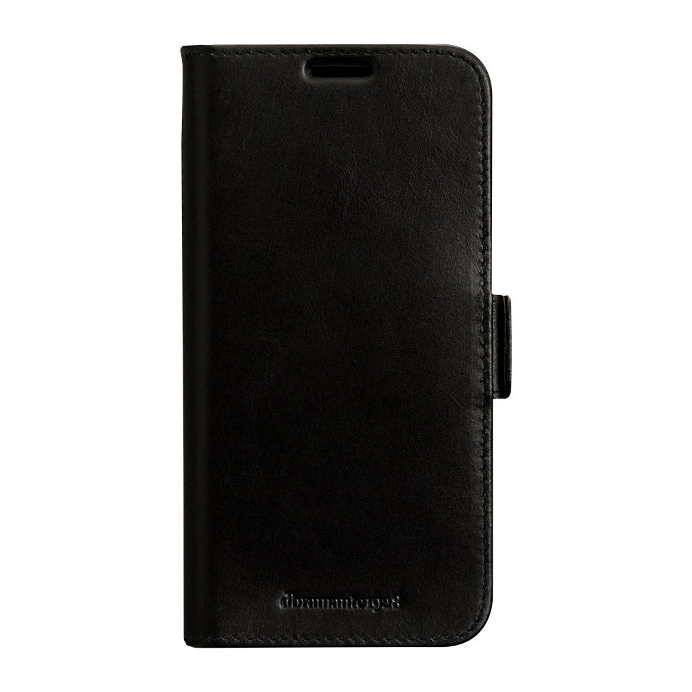 Samsung Galaxy S23+ (Plus) dbramante1928 Copenhagen Genuine Leather Magnet Flip Case - Black