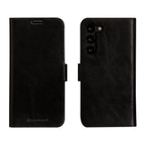 Samsung Galaxy S23+ (Plus) dbramante1928 Lynge Genuine Leather Magnet Flip Case - Black