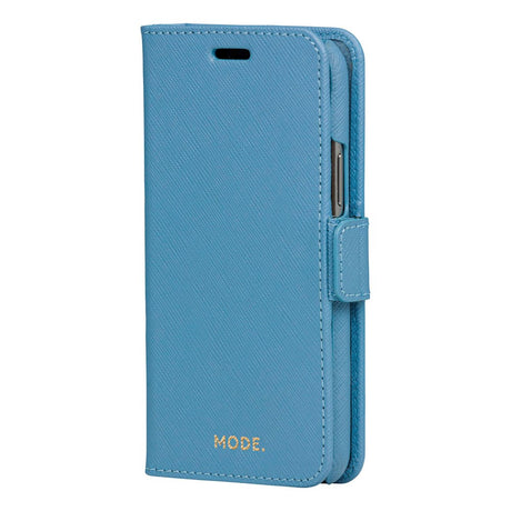 iPhone 11 Pro dbramante1928 New York 2-in-1 Genuine Leather Flip Case - Nightfall Blue