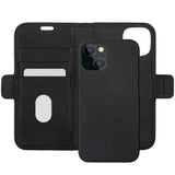 iPhone 13 Mini dbramante1928 New York Magnetic Genuine Leather Wallet Case - Night Black