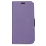 iPhone 13 Pro dbramante1928 New York Magnetic Genuine Leather Wallet Case - Daybreak Purple