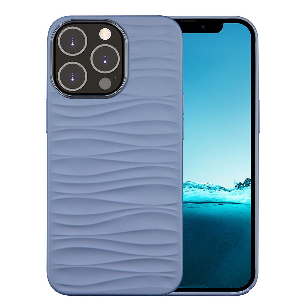 dbramante1928 iPhone 14 Pro Dune Back Case - 100% Recycled Plastic - Blue