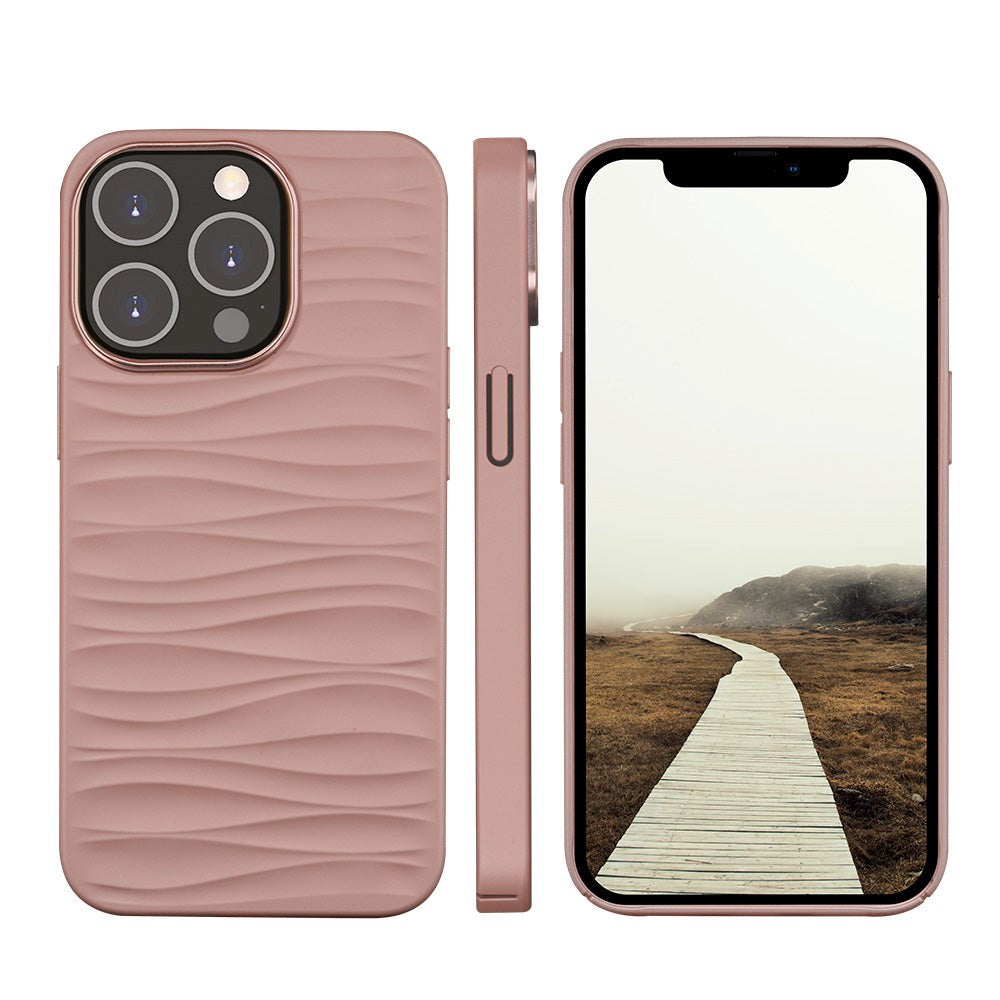 dbramante1928 iPhone 14 Pro Dune Back Case - 100% Recycled Plastic - Pink