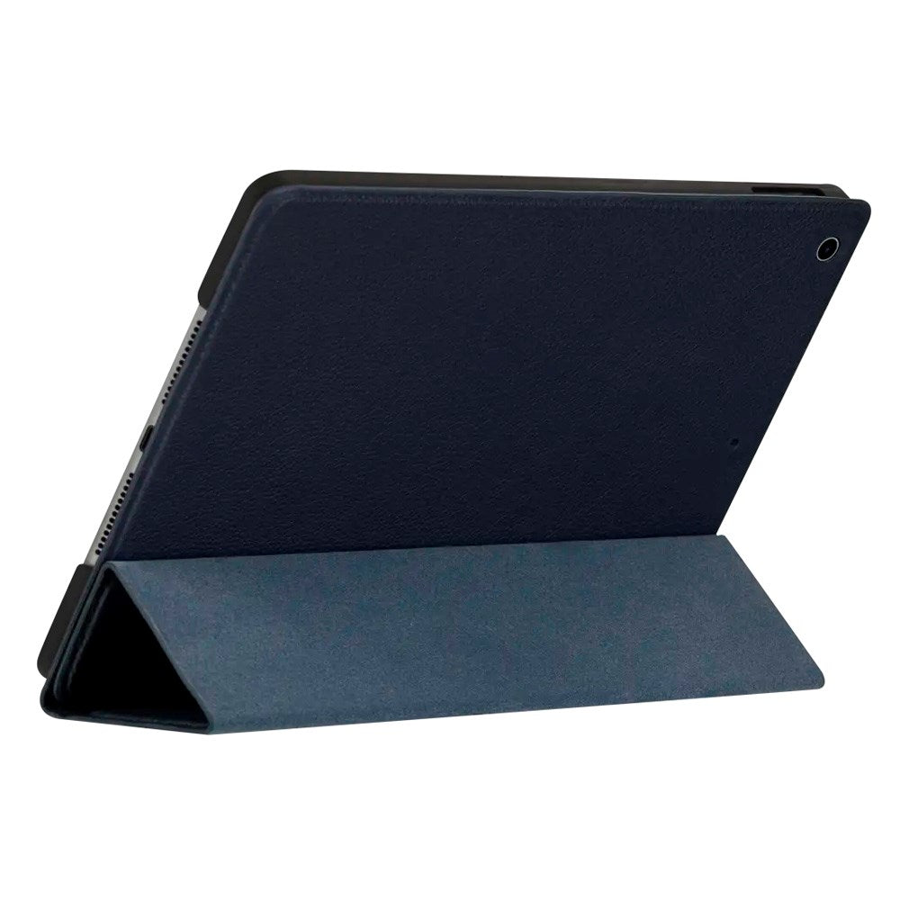 iPad 10.2" (2021 / 2020 / 2019) dbramante1928 Milan Genuine Leather Flip Case - Pacific Blue