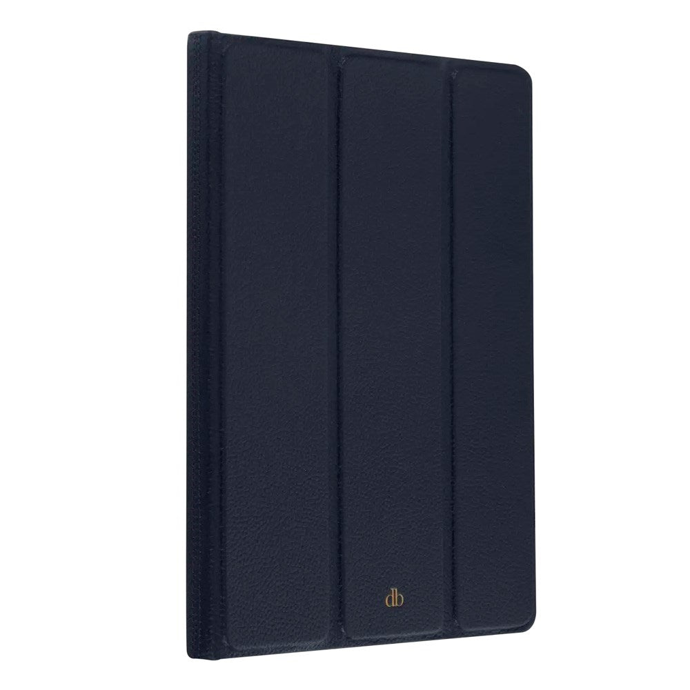 iPad 10.2" (2021 / 2020 / 2019) dbramante1928 Milan Genuine Leather Flip Case - Pacific Blue