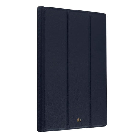 iPad 10.2" (2021 / 2020 / 2019) dbramante1928 Milan Genuine Leather Flip Case - Pacific Blue