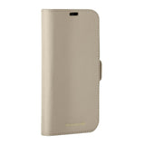 iPhone 15 Plus dbramante1928 New York 2-in-1 Genuine Leather Flip Case - Sand Dune