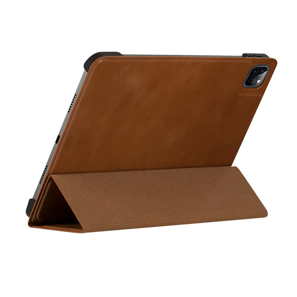 iPad Pro 11" (2024) dbramante1928 Risskov Sustainable Leather Flip Case - Tan