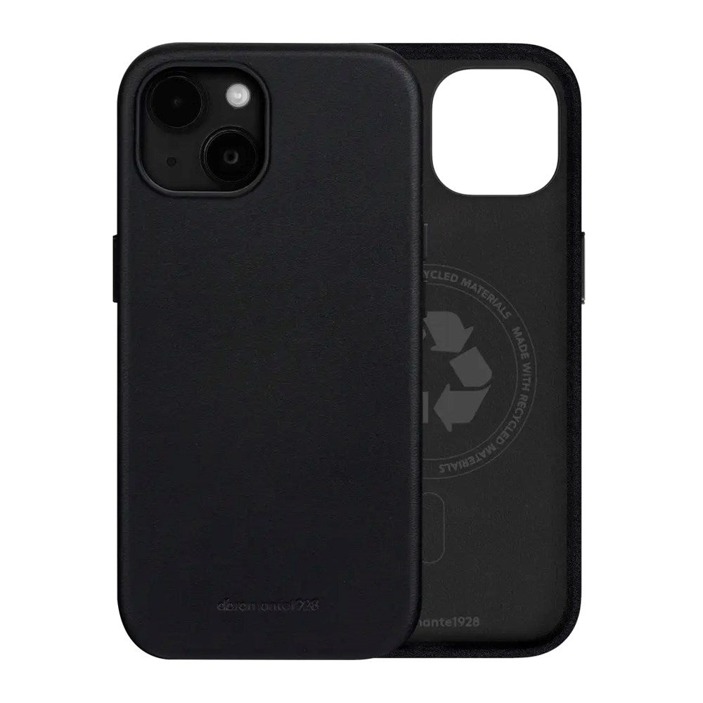 iPhone 16e / 15 / 14 / 13 dbramante1928 Roskilde Genuine Leather Case - MagSafe Compatible - Black