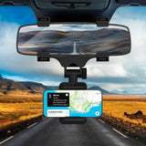 dbramante1928 Car Phone Holder - Rearview Mirror - Black