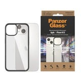 iPhone 14 / 13 Case PanzerGlass AntiBacterial ClearCase - Black Edge