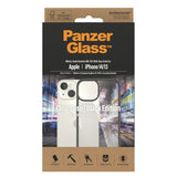 iPhone 14 / 13 Case PanzerGlass AntiBacterial ClearCase - Black Edge