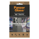 iPhone 14 Pro Case PanzerGlass AntiBacterial ClearCase - Black Edge