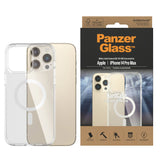 iPhone 14 Pro Max Back Case PanzerGlass HardCase Antibacterial - MagSafe Compatible - Transparent