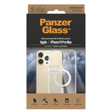 iPhone 14 Pro Max Back Case PanzerGlass HardCase Antibacterial - MagSafe Compatible - Transparent