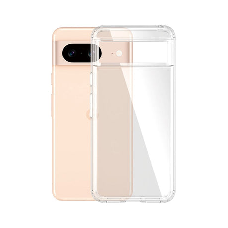 Google Pixel 8 Back Case PanzerGlass HardCase Antibacterial - Transparent