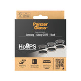 Samsung Galaxy S23 FE PanzerGlass Hoops - Camera Protection - Platinum Strength - Transparent / Black