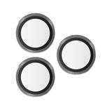 iPhone 13 Pro / 13 Pro Max PanzerGlass Hoops - Camera Protection Glass - Transparent / Black