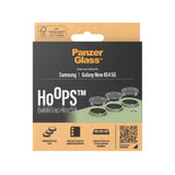 Samsung Galaxy A55 (5G) PanzerGlass Hoops - Camera Protection - Transparent / Black