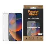 iPhone 14 Pro Max PanzerGlass AntiBacterial Ultra-Wide Fit Screen Protector - Diamond Strength - Transparent