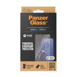 Motorola Moto G72 / G84 PanzerGlass Ultra Wide Fit Screen Protector - Platinum Strength - Black Edge