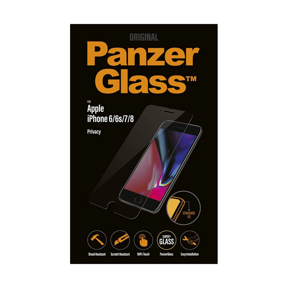 iPhone SE (2022 / 2020) / 8 / 7 / 6 / 6s PanzerGlass Standard Fit Screen Protector - Privacy