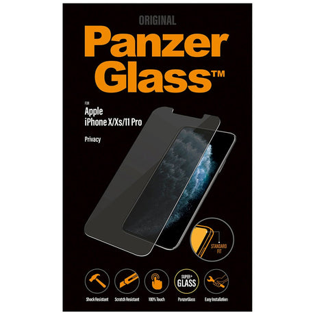 iPhone 11 Pro / Xs / X PanzerGlass Standard Fit Screen Protector - Privacy