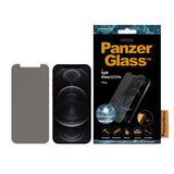 iPhone 12 / 12 Pro PanzerGlass Antibacterial Standard Fit Screen Protector - Privacy Glass - Transparent