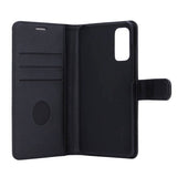 RadiCover Samsung Galaxy S20 - Artificial Leather Case - 86% Radiation Protection - Black