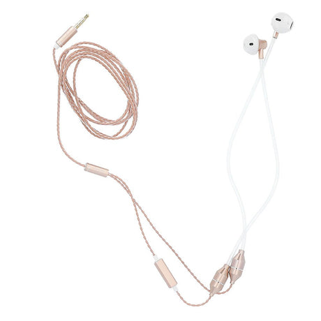 RadiCover Radiation Protected In-Ear Headset - White / Rose Gold
