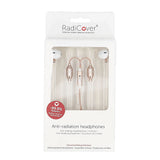 RadiCover Radiation Protected In-Ear Headset - White / Rose Gold