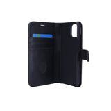 RadiCover 2-in-1 - iPhone 13 - Genuine Leather Case - 86% Radiation Protection - Black