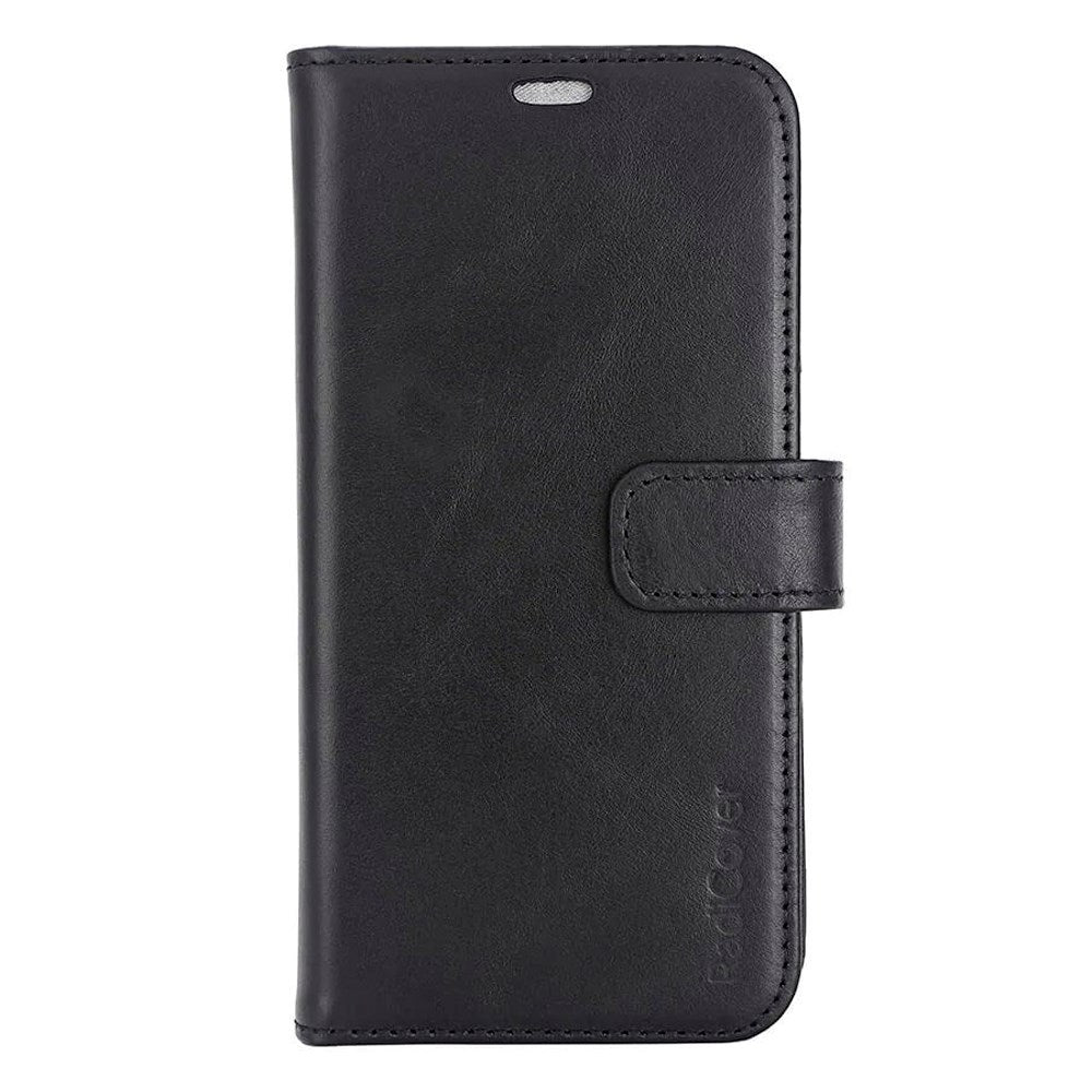 RadiCover Exclusive iPhone 16 2-in-1 Anti Radiation Leather Flip Case with Wallet - MagSafe Kompatibel - Black