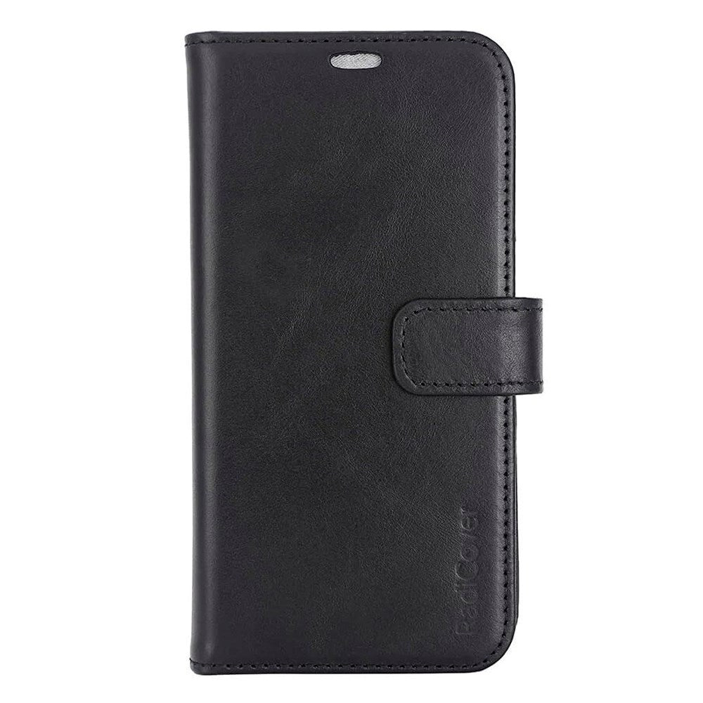 RadiCover Exclusive iPhone 16 Pro 2-in-1 Anti Radiation Leather Flip Case with Wallet - MagSafe Kompatibel - Black